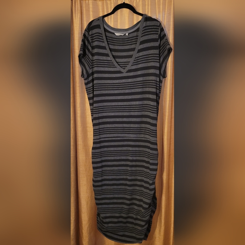 Athleta Striped Dress sz XLT